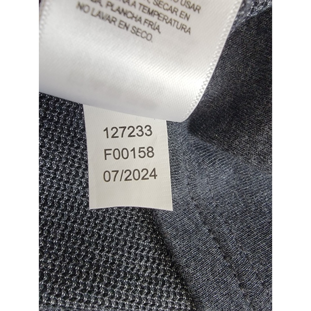 Lucky Brand NEW Mens XL Grey Henley Long Sleeve Raglan Waffle Knit Sweater Shirt - Picture 9 of 10